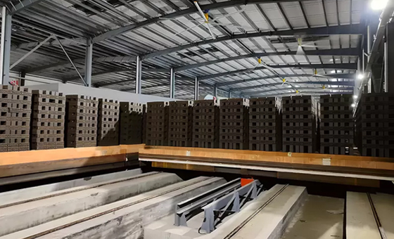 Máy xếp gạch và khối giúp giảm 60% chi phí lao động cho các nhà máy gạch hiện đại