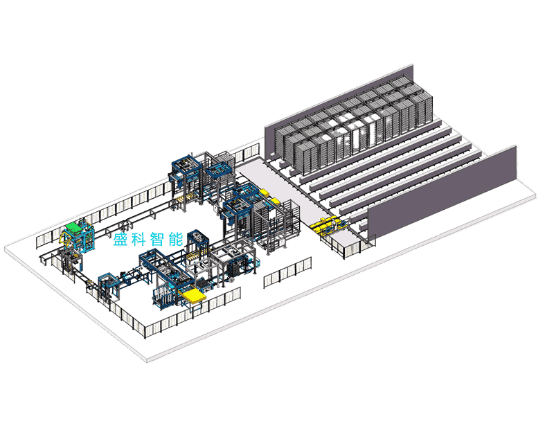 Dây chuyền sản xuất gạch/khối hoàn chỉnh
